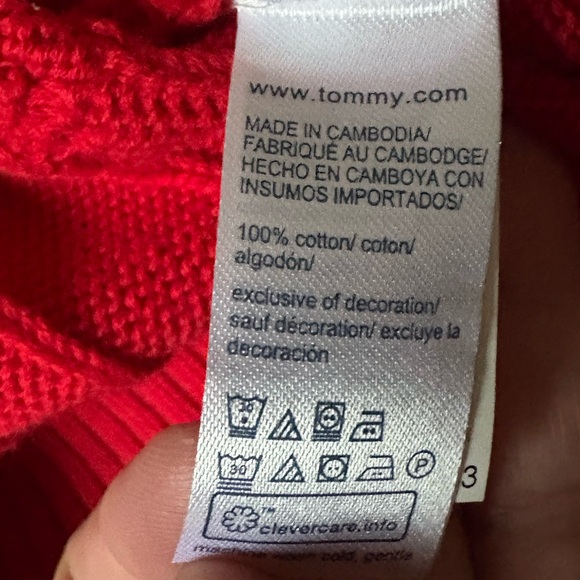 Mens Tommy Hilfiger Large Sweater - Picture 8 of 9
